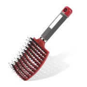 Profi Haarbürste Entwirrungsbürste mit Griff für Locken Lang 1 St
