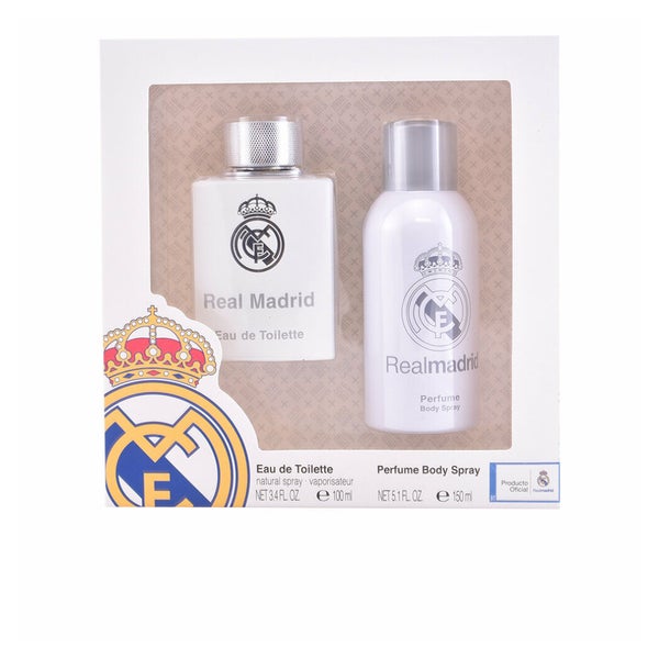 Real Madrid Eau De Toilette Spray 100ml Set 2 Artikel 0,25 l