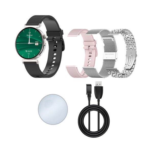 Knauermann PRO 3 MINI 2024 Smartwatch Gesundheitsuhr Telefon & Notruffunktion 1 St
