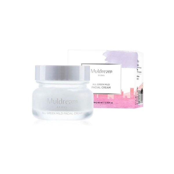 Muldream | All Green Mild Facial Cream - 60 ml 60 ml