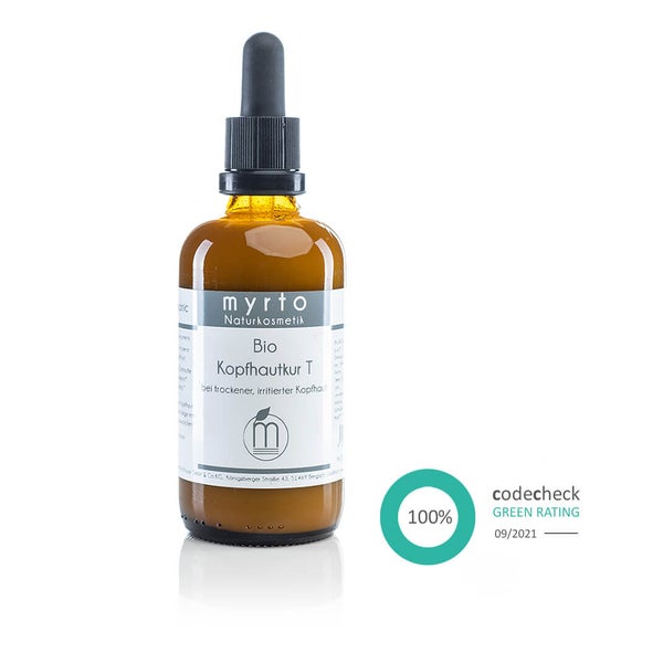 myrto-Bio Kopfhautkur T - beruhigendes Serum für trockene & juckende Kopfhaut
