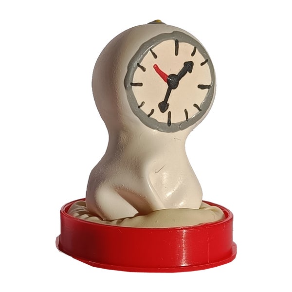 Scherzkondom «Uhr» – Hingucker für Geburtstage und Feiern! (1 Stück) 1 St