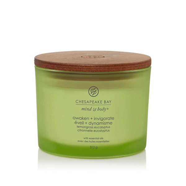 Chesapeake Bay Awaken + Invigorate Duftkerze mit 3 Dochten 312 g 0,312 kg