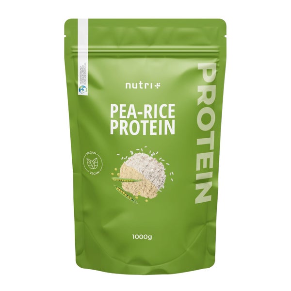nutri+ Pea Rice Protein - Erbsen + Reisprotein - Natural 1000 g