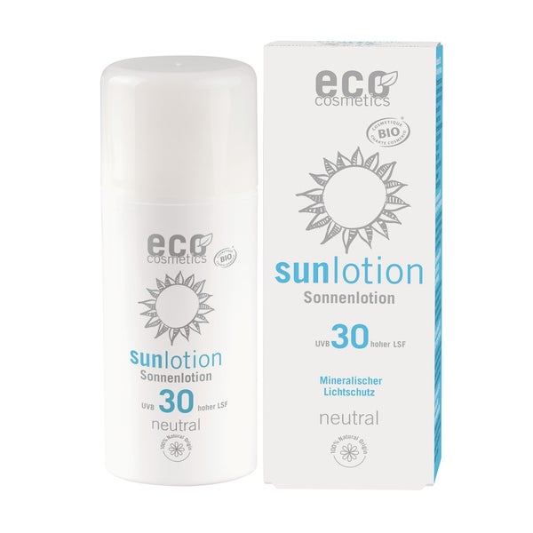 eco cosmetics Sonnenlotion Neutral LSF 30 ohne Parfum 100 ml