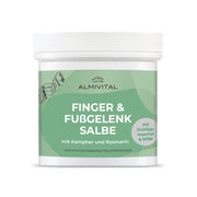 ALMIVITAL Finger- und Fußgelenke Salbe mit MSM, Grünlippmuschel & Kampher zur Gelenkpflege 250 ml