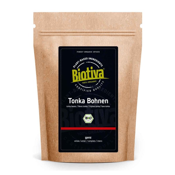 Biotiva Tonkabohnen ganz Bio 80 g