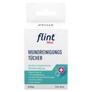 Flint Med Wundreinigungstücher Steril 12,5x18 Cm 20 St