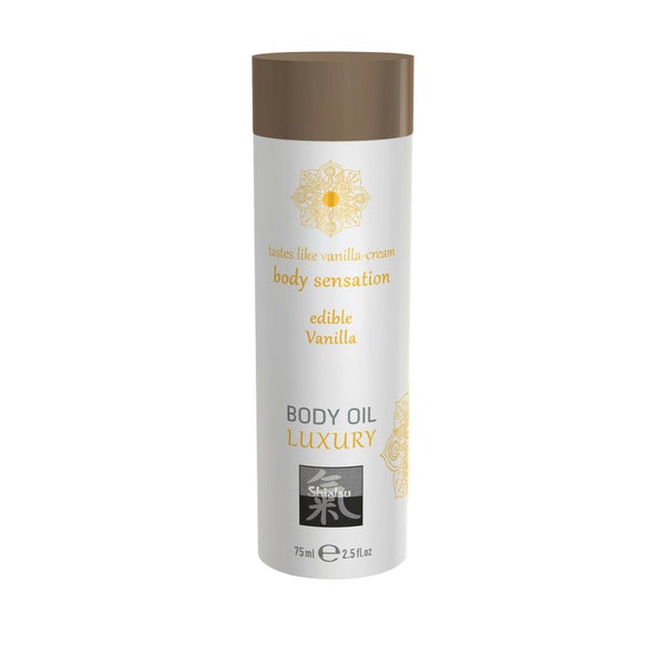 Shiatsu - Körperöl Massageöl mit Aroma Duft
 Geschmack Vanille 75 ml