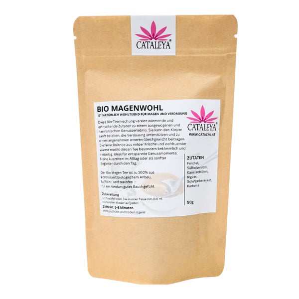 Bio Magenwohl Tee mit Kamille, Fenchel und Ingwer 50 g