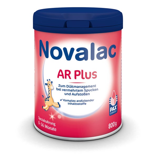 Novalac Ar Plus Spezialnahrung 0-36 Monate Pulver 800 g