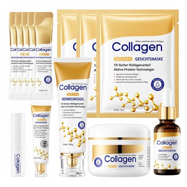 SUMMISHI Collagen Skincare Set, Anti Aging 1 St