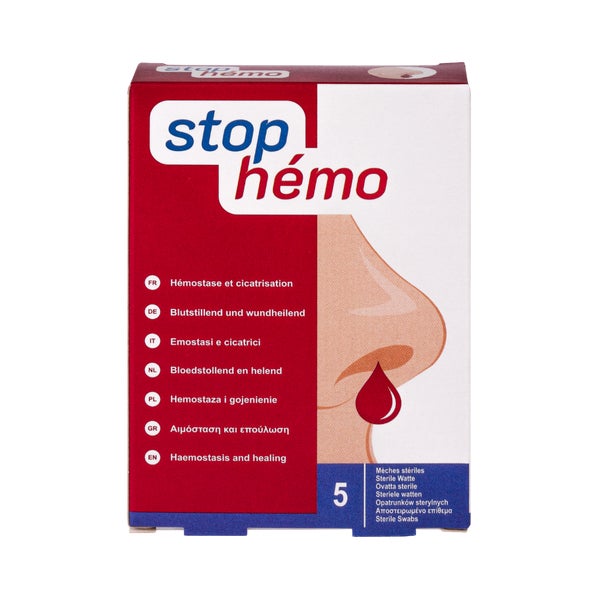 Stop Hemo Blutstillende Watte 5 St