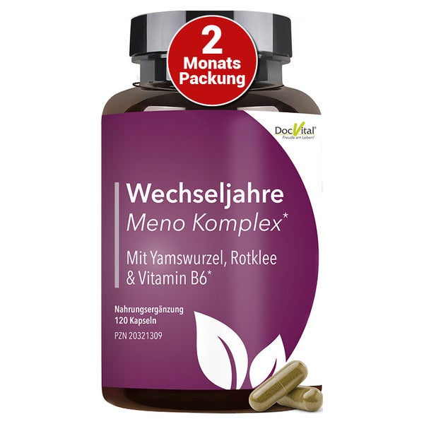 DocVital® Meno Komplex Wechseljahre Kapseln - 120 Stück 120 St