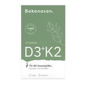 Produktabbildung: Bakanasan Vitamin D3 + K2 60 St