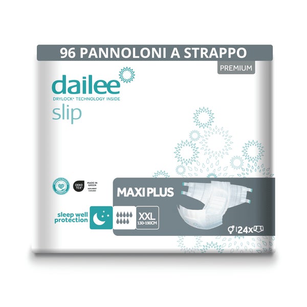 Dailee Inkontinenz Slip Maxi Plus XXL, Windeln für Erwachsene 96 St
