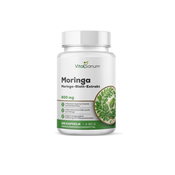 VitaSanum® - Moringa (Moringa oleifera) 800 mg pro Tagesportion 100 St