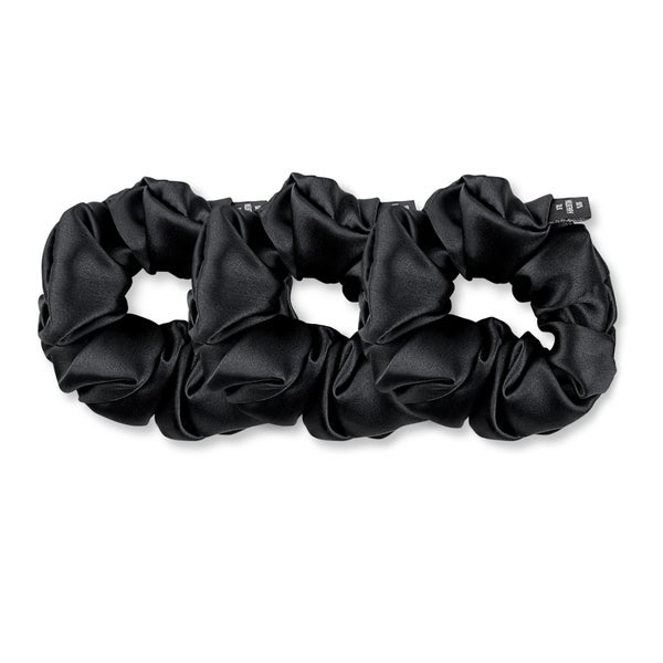 DOUX Set 3 Scrunchies M aus Seide 3 St