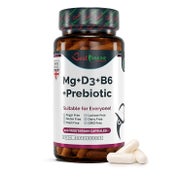 Best Immune Magnesiumlaktat Präbiotischer Komplex mit Vitamin B6, D3 und Inulin 100 St