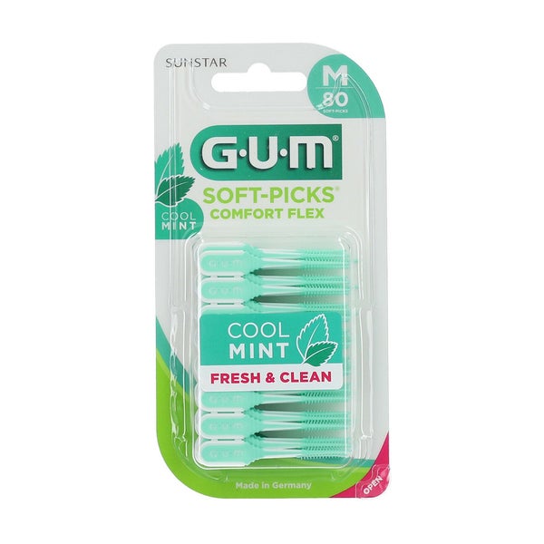 GUM Soft-picks Comfort Flex mint medium 80 St