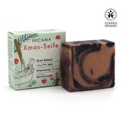 Nicama Weihnachtsseife mit Zimt und Kakao