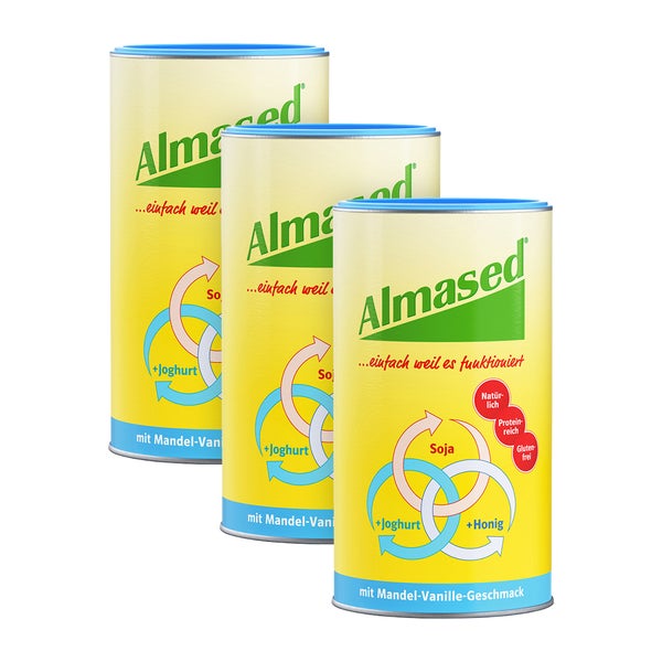 Almased® Mandel-Vanille-Geschmack Dreierpack 3X500 g