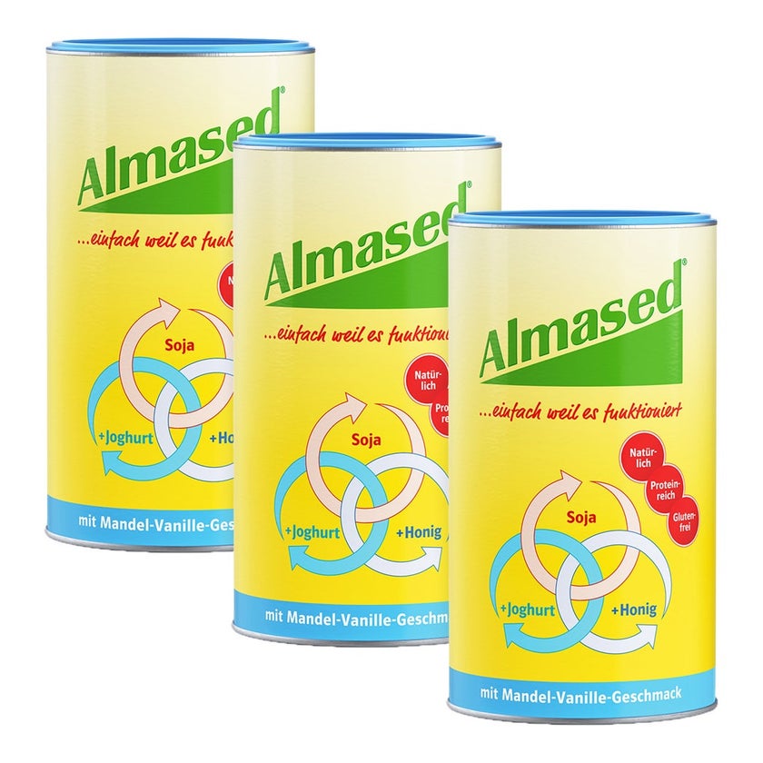 Almased® Mandel-Vanille-Geschmack Dreierpack 3X500 g