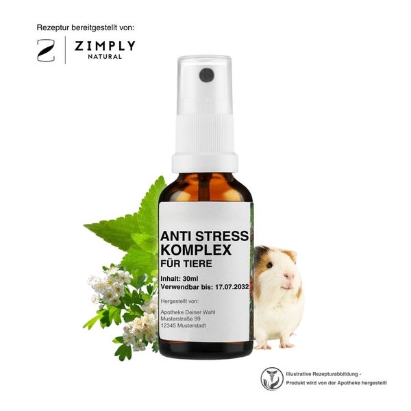 ZIMPLY NATURAL für Tiere, Stressmischung Fläschchen ml
