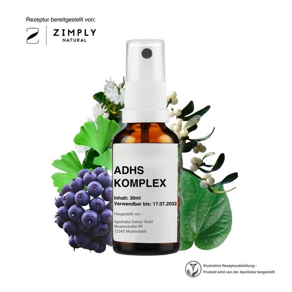 ZIMPLY NATURAL ADHS Komplex Fläschchen ml