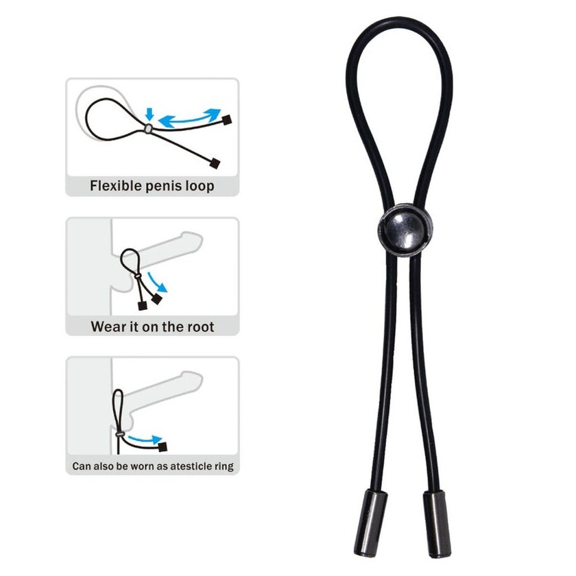 sex spielzeug laden Pretty Love - Cord-Penisring und Hoden 1 St günstig kaufen