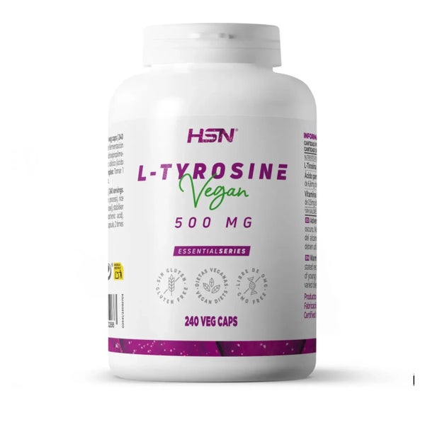 L-TYROSIN 500 mg - 240 veg caps 240 St