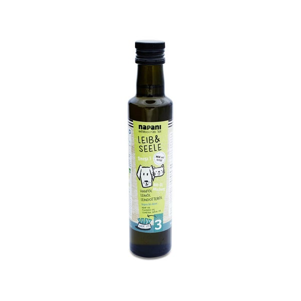 Bio Vital-Öl-Mischung Leib & Seele f. Hunde & Katzen 250 ml