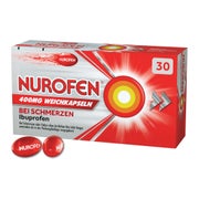 Produktabbildung: NUROFEN 400mg Ibuprofen Weichkapseln 30 St