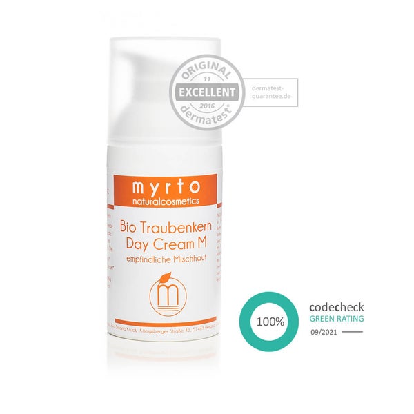 myrto-Bio Traubenkern Gesichtscreme - empfindliche Mischhaut