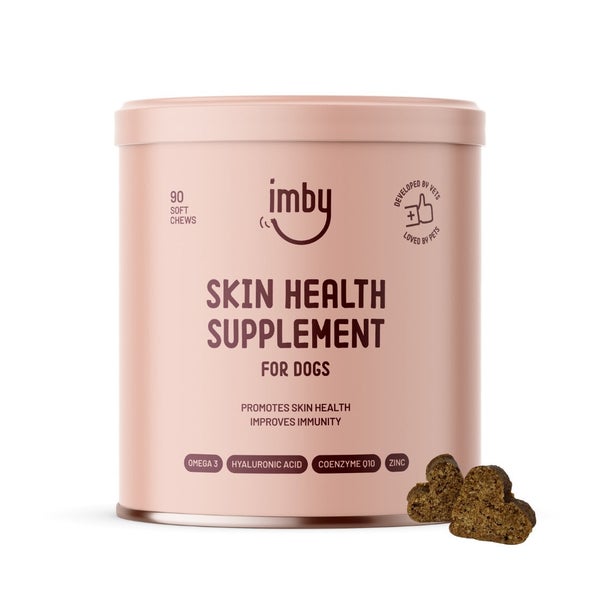 Imby Skin Health - Pflanzliche Kausnacks für Haut und Fell des Hundes 90 St