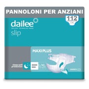Dailee Inkontinenz Slip Maxi Plus L-XL, Windeln für Erwachsene 112 St