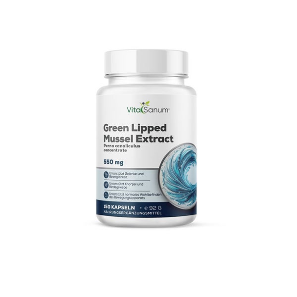 VitaSanum® Grünlippmuschelkonzentrat (Perna canaliculus) 150 St