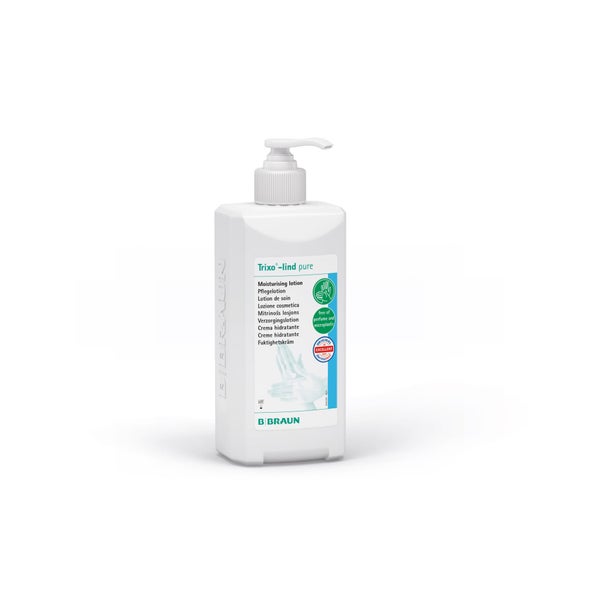 B. Braun Trixo-lind pure Pflegelotion, parfümfrei mit Kokosöl - 500 ml – Flasche mit Dosierpumpe 500.0 ml