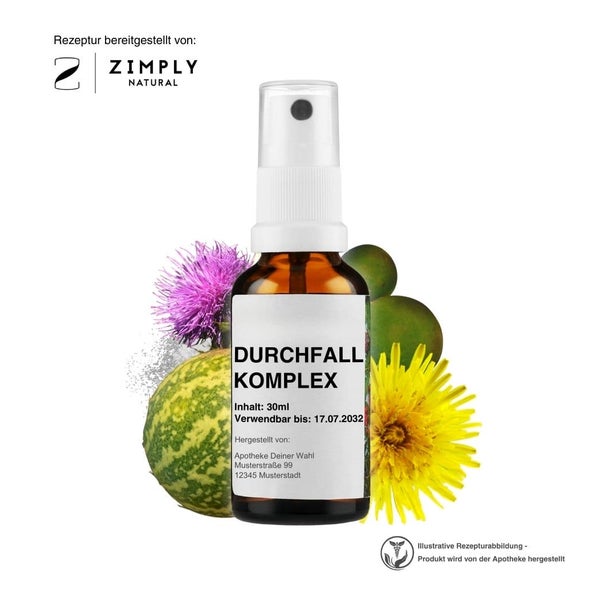 Zimply Natural DURCHFALL KOMPLEX - Pflanzbasierte Rezeptur 30 ml