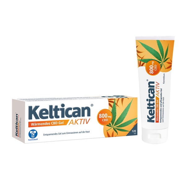Keltican aktiv Wärmendes CBD Gel 120 ml
