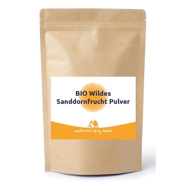 BIO Wildes Sanddorn Frucht Pulver 100 g