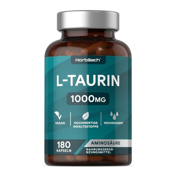 Horbaach L Taurin 1000mg Kapseln 180 St