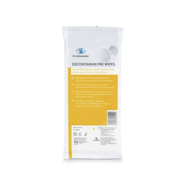 Decontaman Pre Wipes 10 St