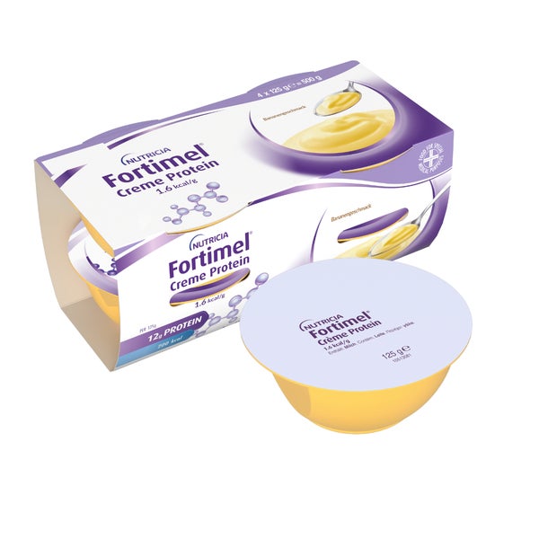 Fortimel Creme Protein Banane 4X125 g