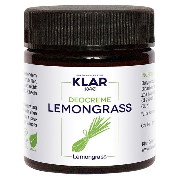 Klar's Deo Creme Lemongras 30 ml
