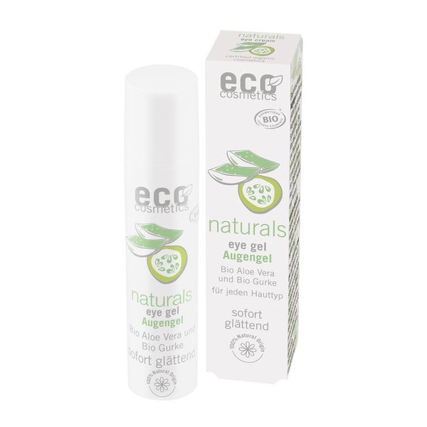 Eco Naturals Augengel Aloe Vera Und Bio Gurke 15 ml