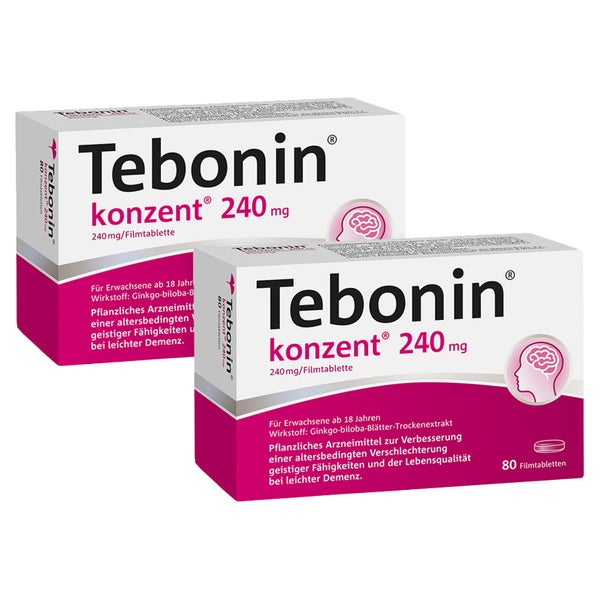 Tebonin® konzent® Doppelpack 2X80 St