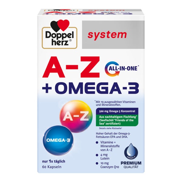 Doppelherz system A-Z + Omega-3 ALL-IN-ONE 60 St