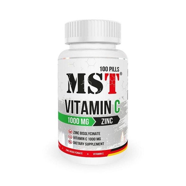 MST - Vitamin C 1000 + Zinc 100 Pillen 100 St