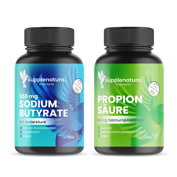 supplenatura® Kurzkettige Fettsäuren (SCFAs) Kapseln 390 St